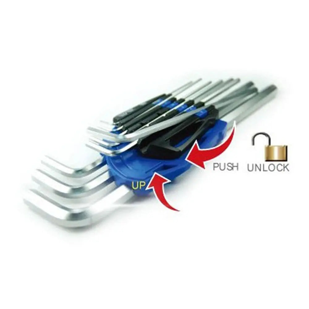 SBV TOOLS (Extra Long) Extractor Hex Key Set, 9 pcs | Circa Motorcycle ...
