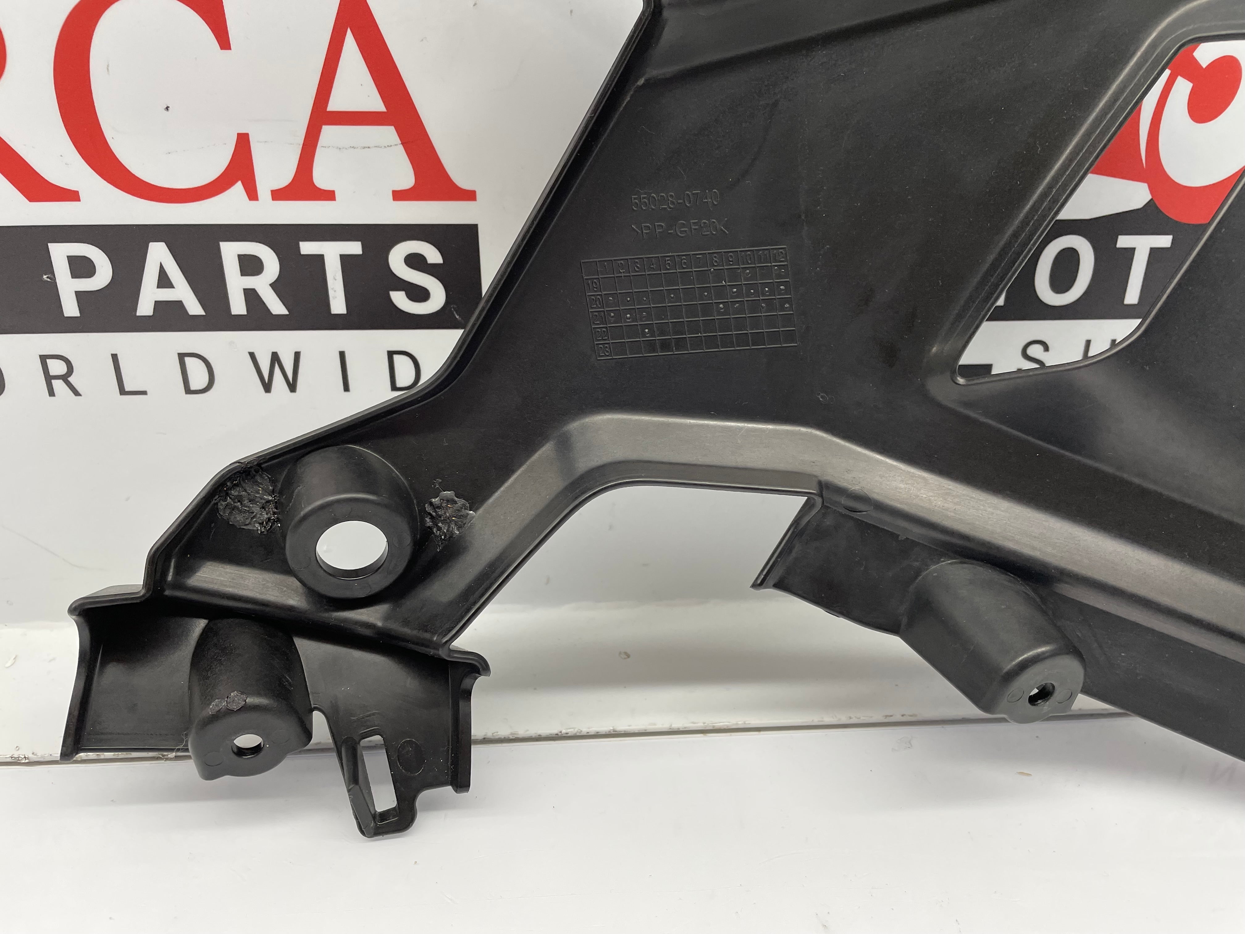 KAWASAKI ZX1002 20-24 Cowling Slat 01 LH 55028-0740 | Circa