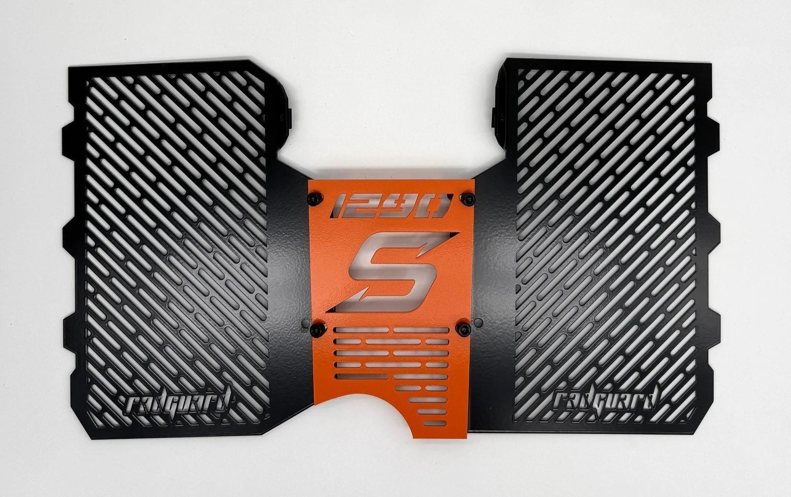 KTM 1290 Super Adventure S 2021-26 Radiator Guard SET Black & Orange ...