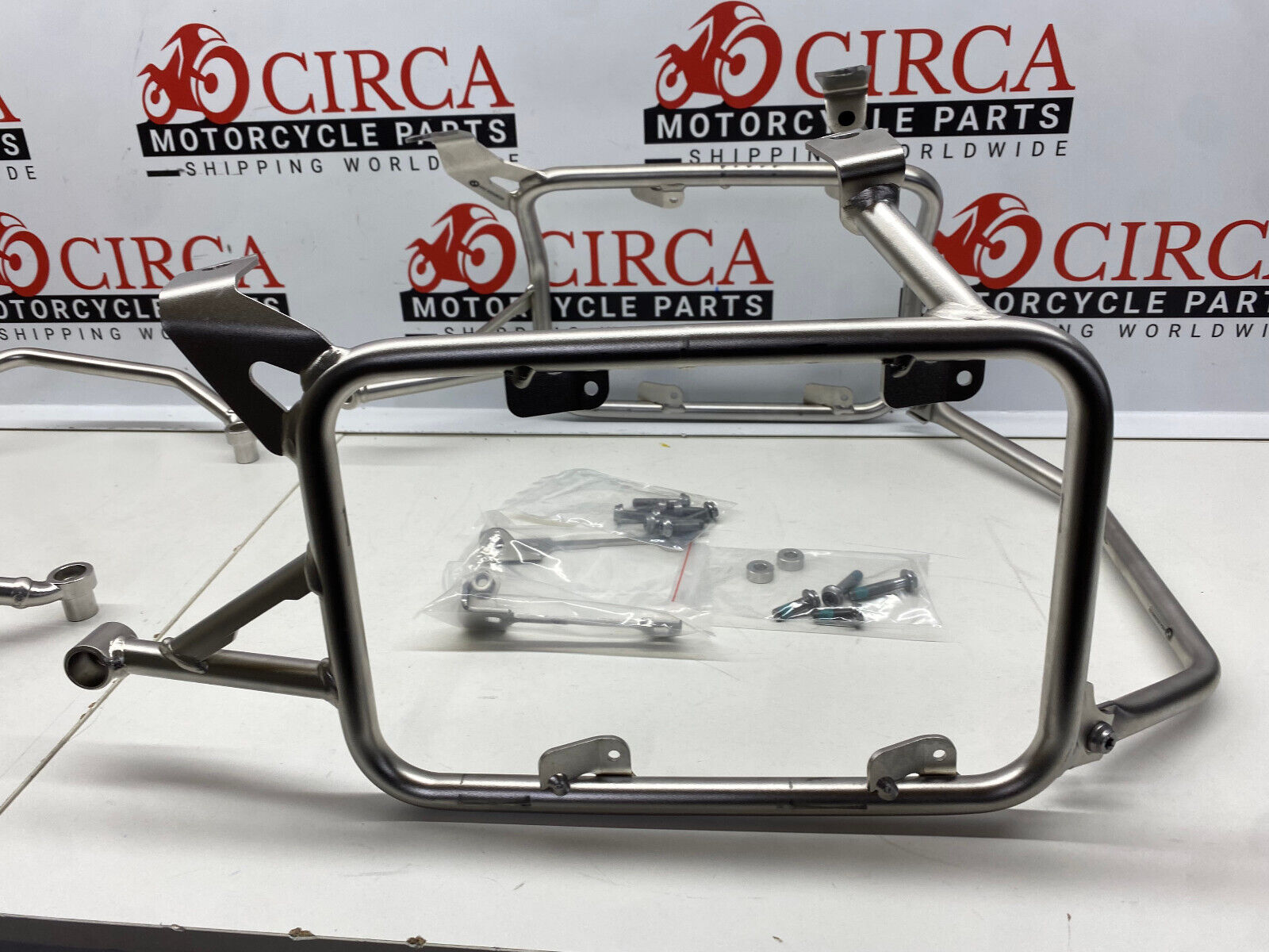BMW R1200 GS + R1250 GS genuine GS Adventure rack to fit alloy cases a ...